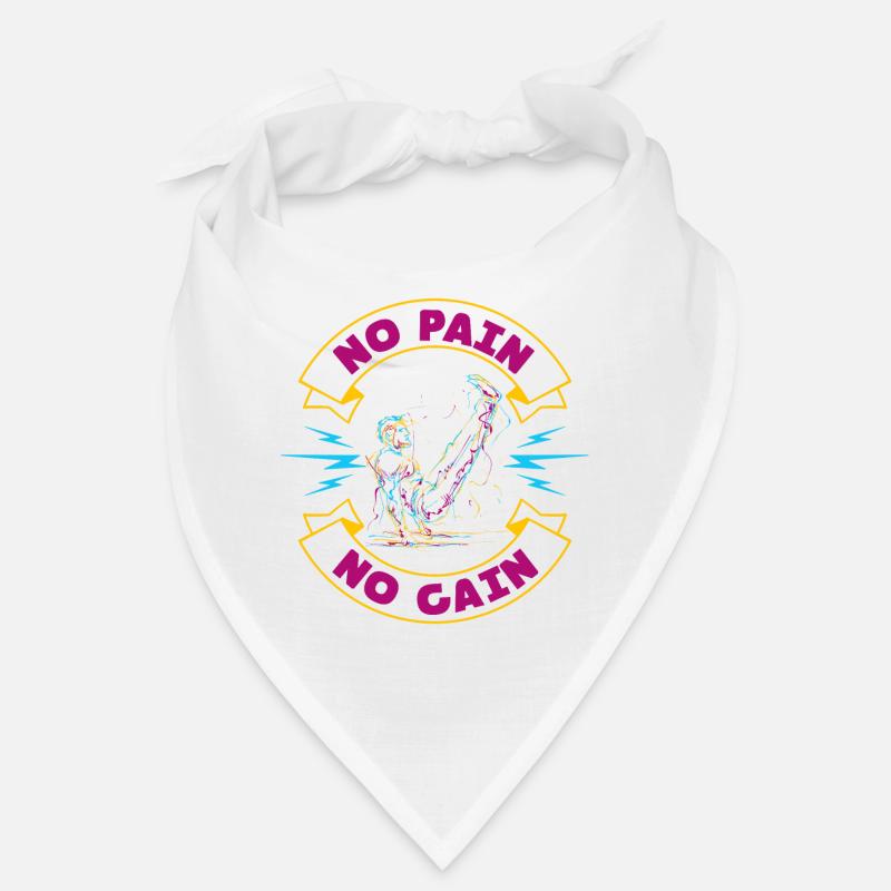 Pas de douleur pas de gain calisthenics cadeau v-sit gym Bandana