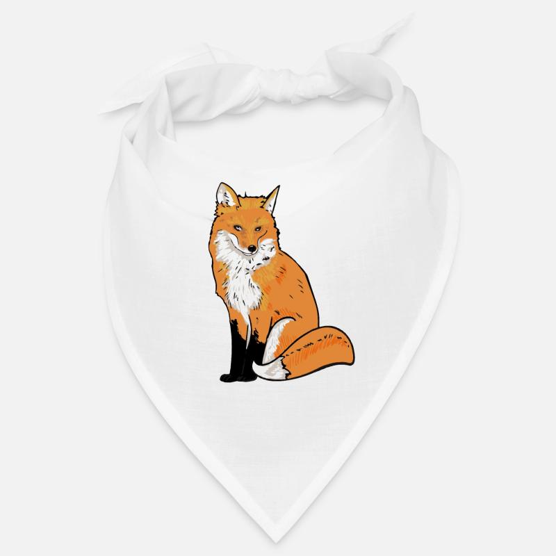 Fox Illustration Bandana