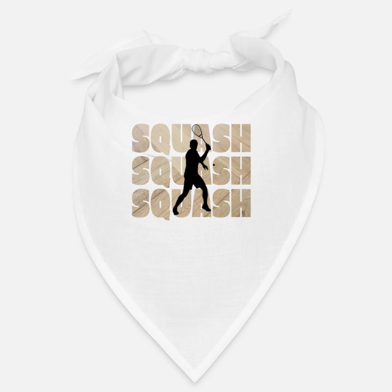 Squash player squash squash tournament gift Bandana