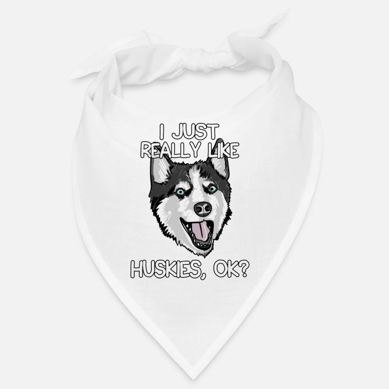 J'aime vraiment les Huskies, d'accord? Bandana