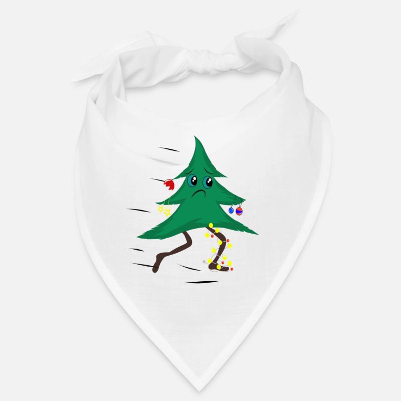 Laufender Weihnachtsbaum Bandana