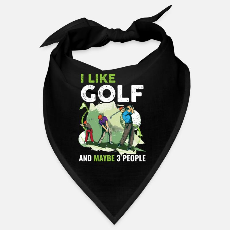 Golf Golfer Golfspieler Lustig Geschenk Bandana
