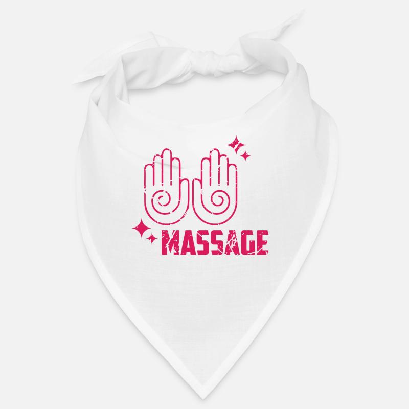 Massage therapy with hands Bandana