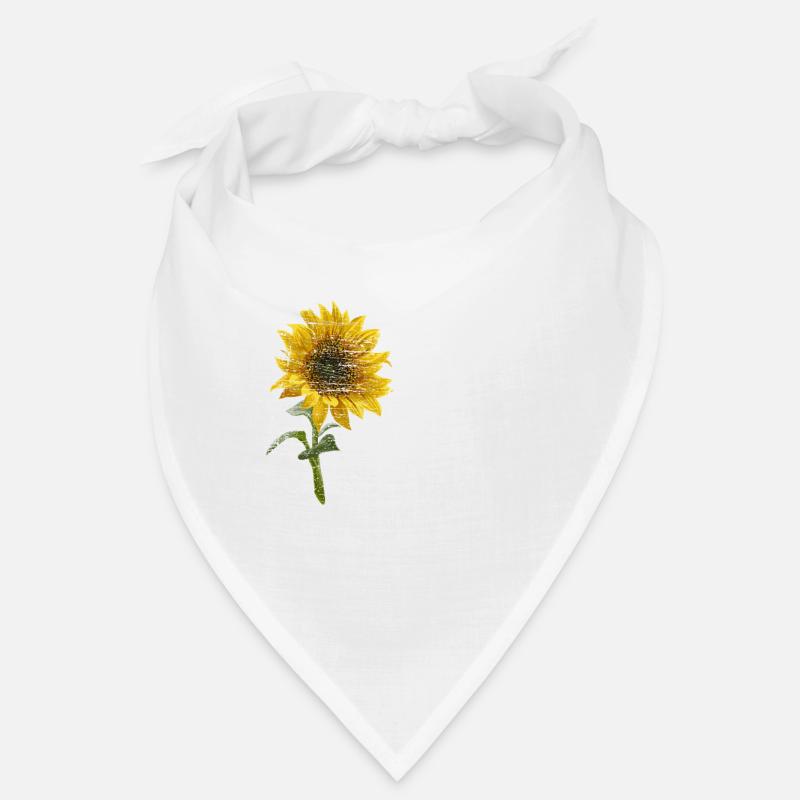 Lehrer Vorbild Sonnenblume Bandana