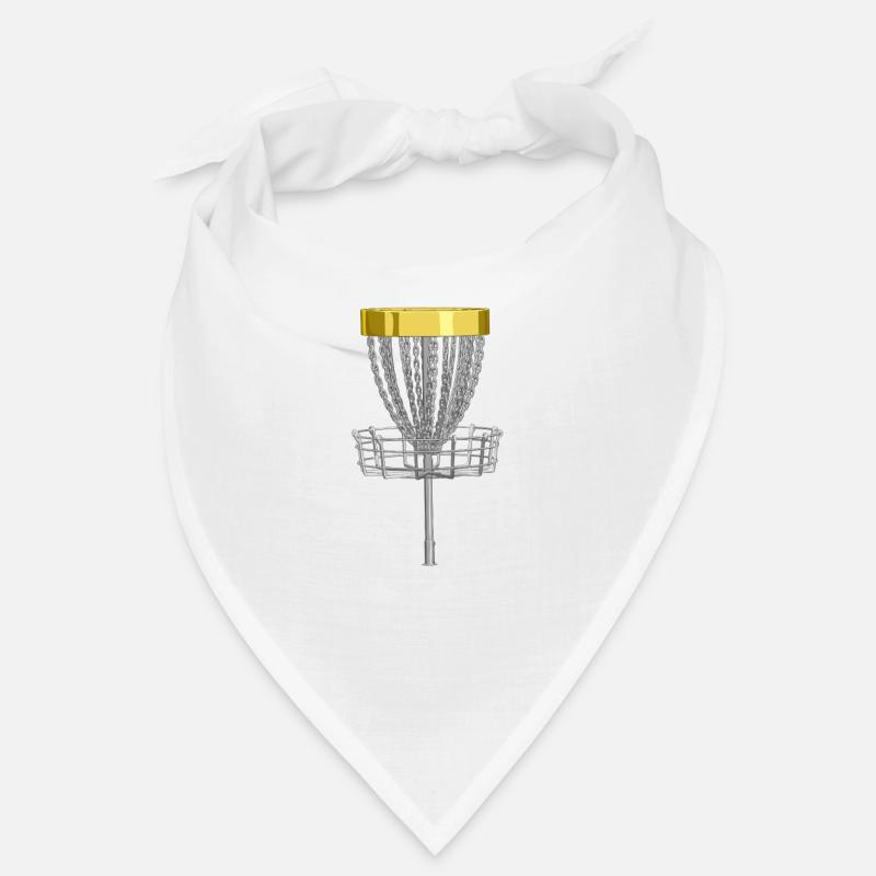 Disc Golf - Bandana - Weiß