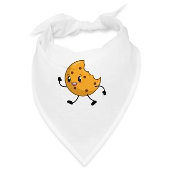 Cookie Keks - Bandana - Weiß - Vorne