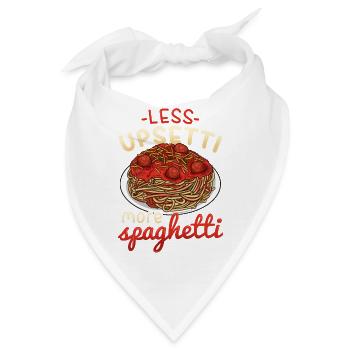 Spaghetti - Bandana - Weiß - Vorne