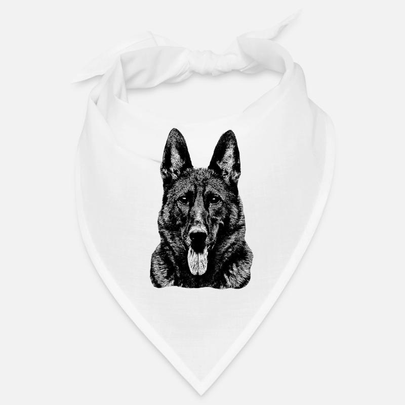 Schäferhund deutscher Schäferhund Transparent Bandana