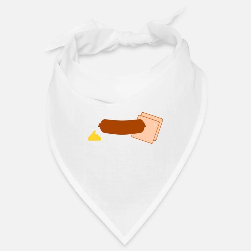 Bockwurst Arbeiter - Bandana - Weiß