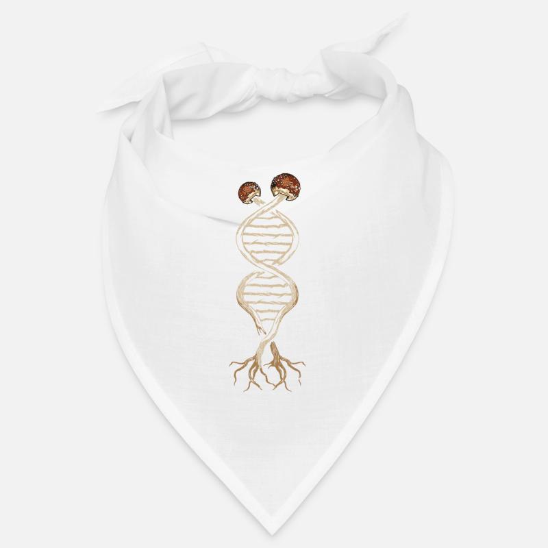 Mushroom DNA Shirt Psychedelic Trippy LSD Pilze Bandana