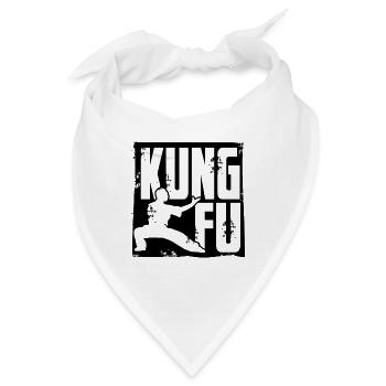 Kung Fu - Bandana - Weiß - Vorne