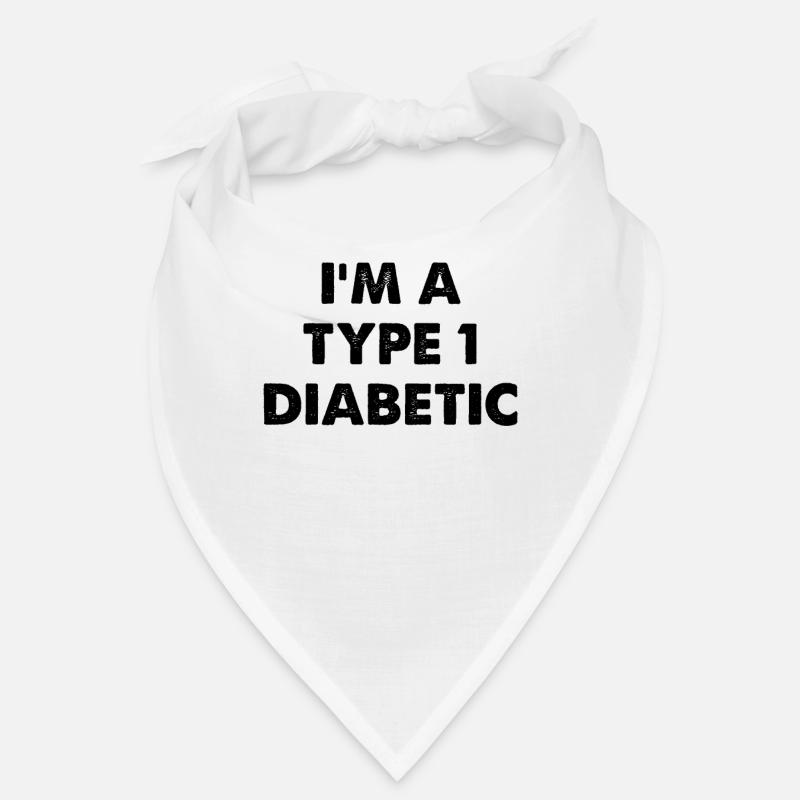 Ich bin ein Typ 1 Diabetiker Bandana
