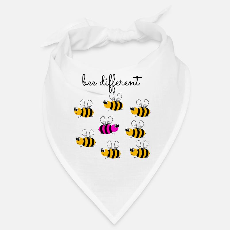 abeille différente - être différent - être soi-même - abeille Bandana