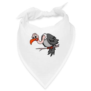 Geier - Bandana - Weiß - Vorne