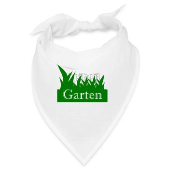 Garten - Bandana - Weiß - Vorne
