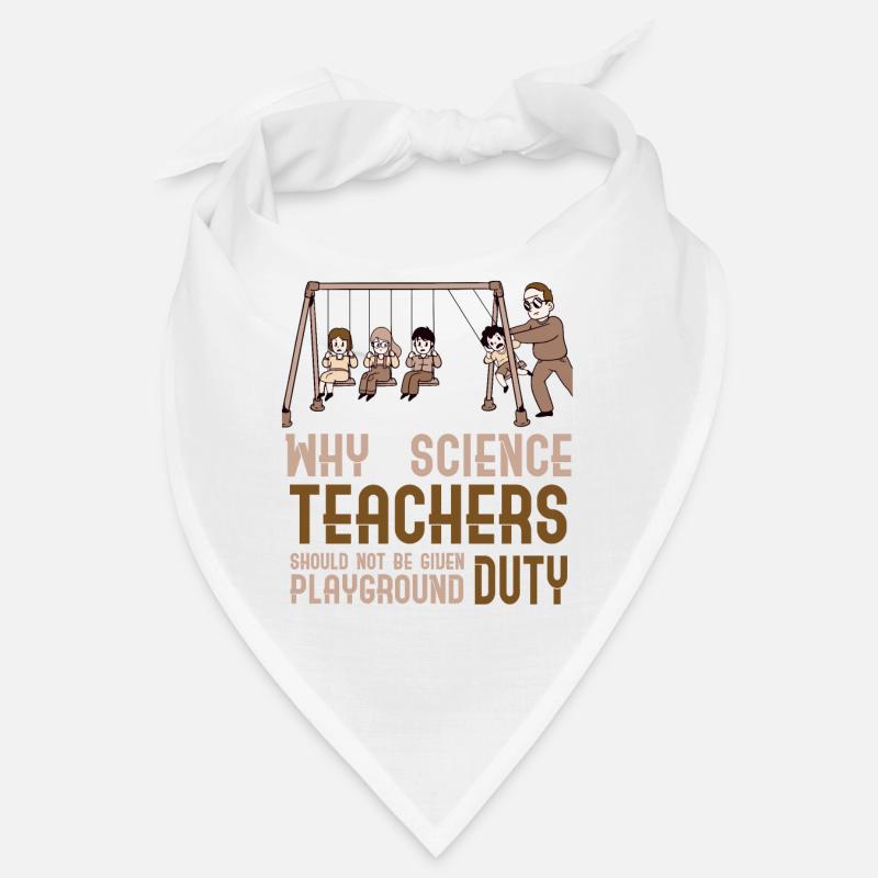Professeur de sciences naturelles Blague Brown Bandana