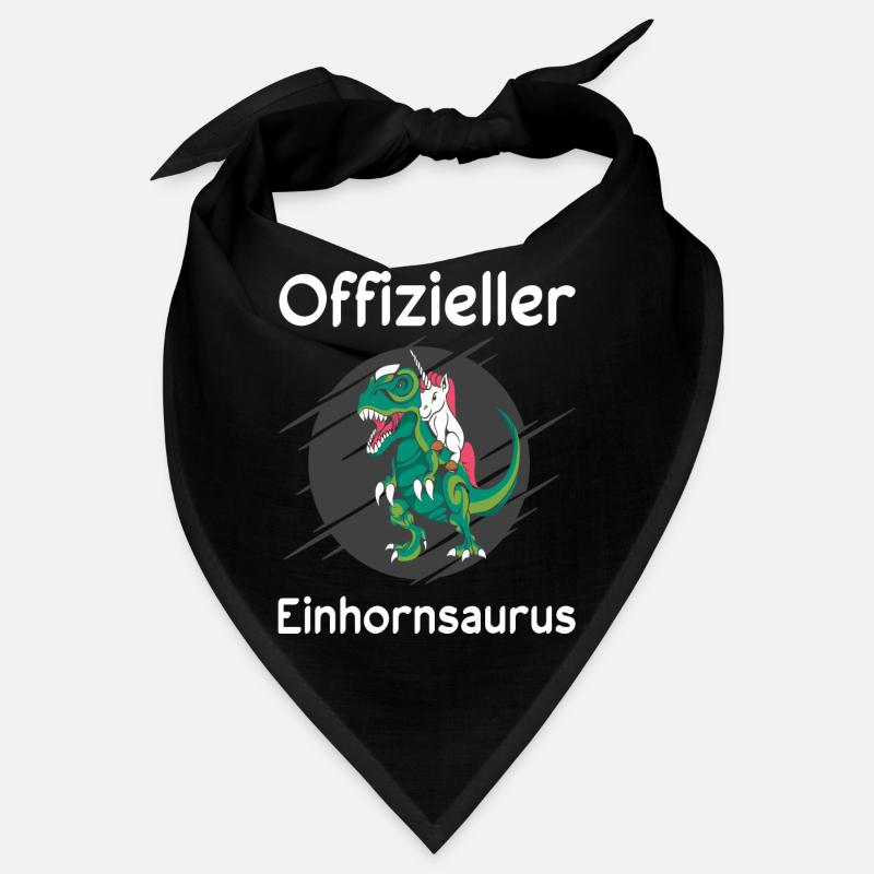 Schlaf Dino Einhorn Sprüche Geschenkidee Bandana