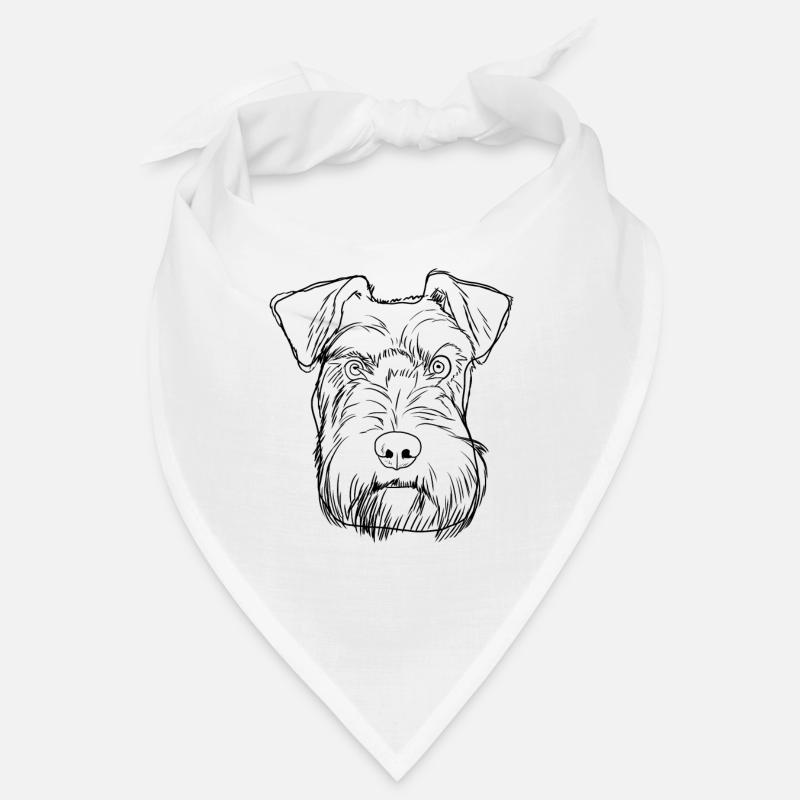 Schnauzer Hund Bandana