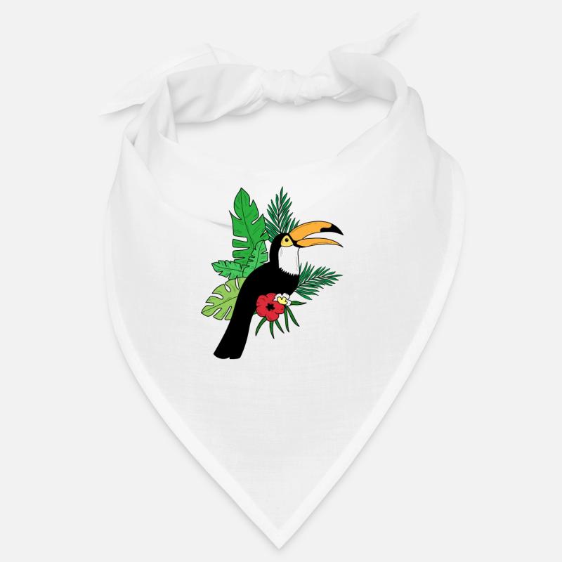 tucan - Bandana - Weiß