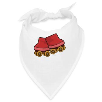 Rollschuhe Rollschuhlaufen - Bandana - Weiß - Vorne