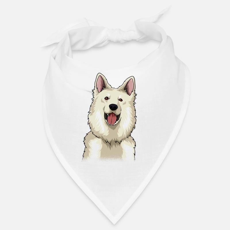 White Swiss Shepherd Gift Bandana