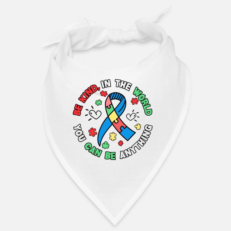 Bewusstsein Autismus Ribbon Puzzle Bandana