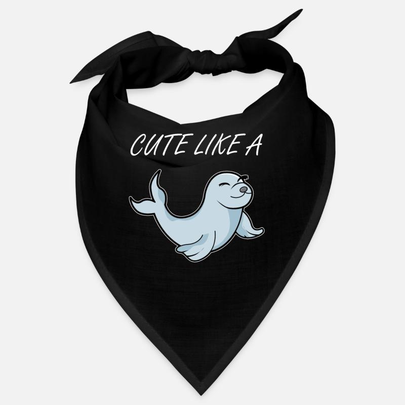 Phoque mignon, phoque commun Bandana