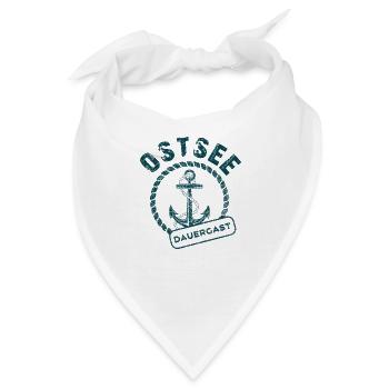 Ostsee - Bandana - Weiß - Vorne
