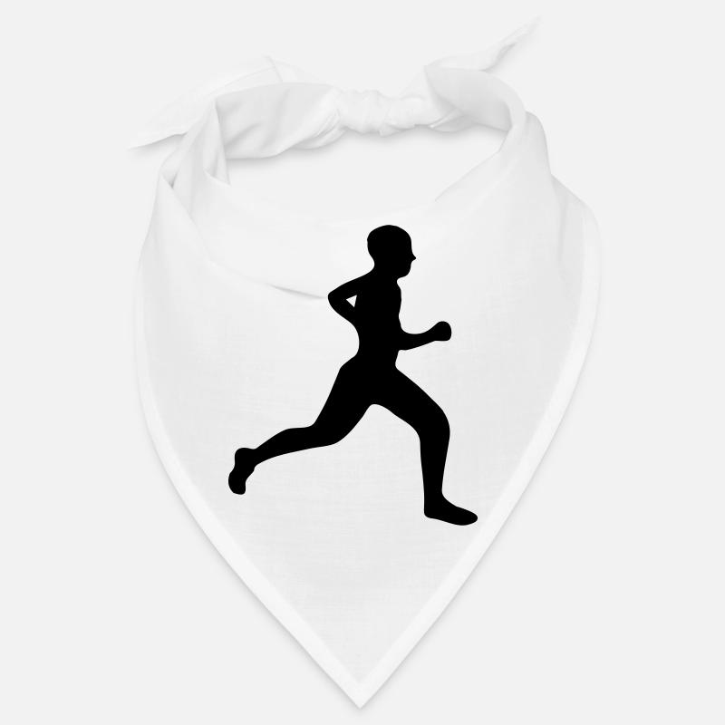 Coureur - Bandana - blanc
