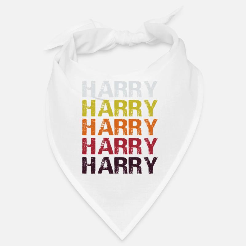 Harry Harry pattern Harry lettering Bandana