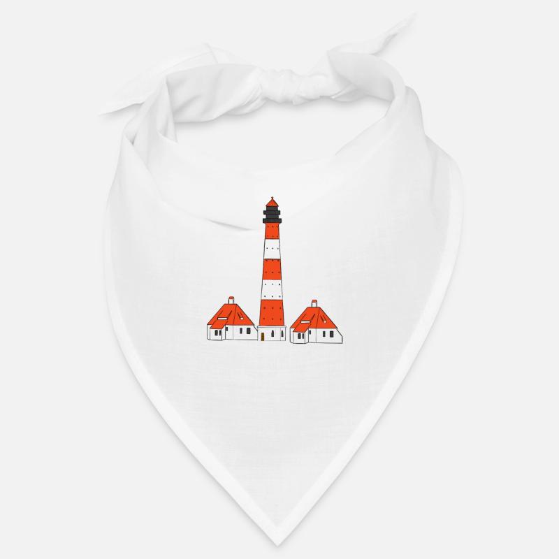 Leuchtturm Westerhever St. Peter Ording Bandana