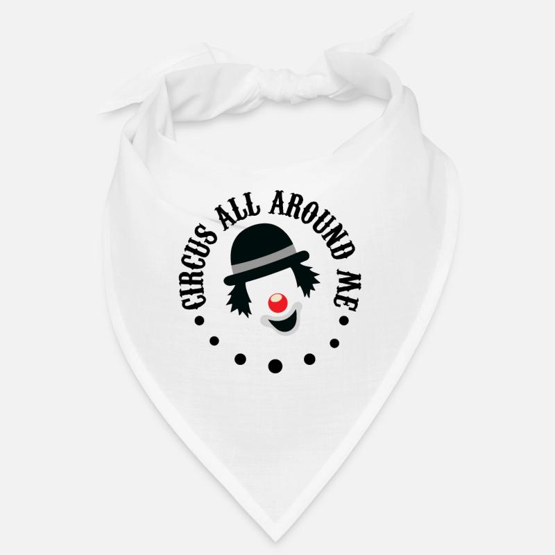 Cirque et un beau clown Bandana