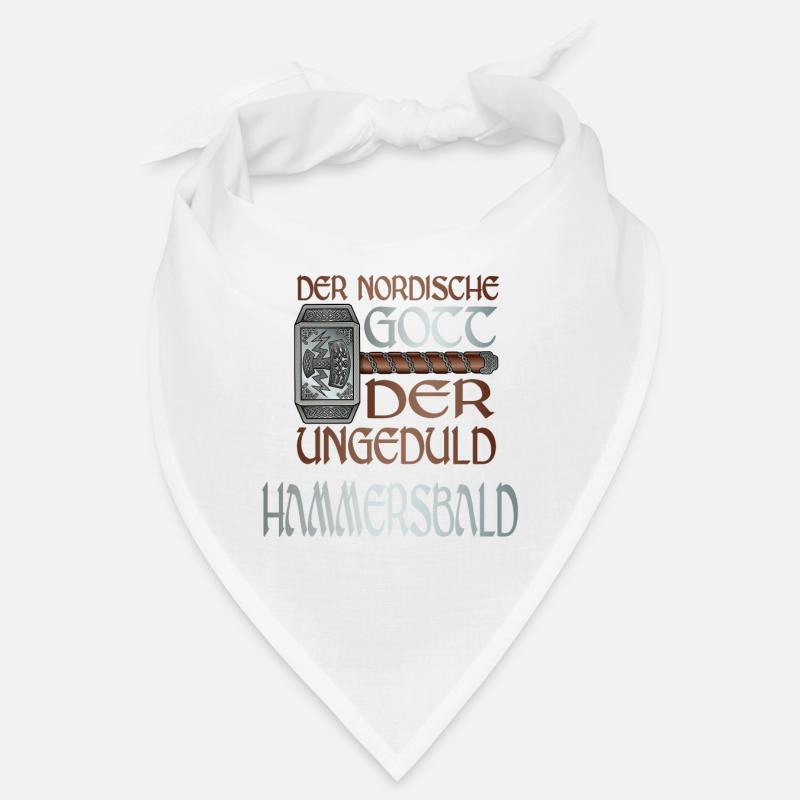 Wikinger Nordische Gott der Ungeduld Hammersbald Bandana