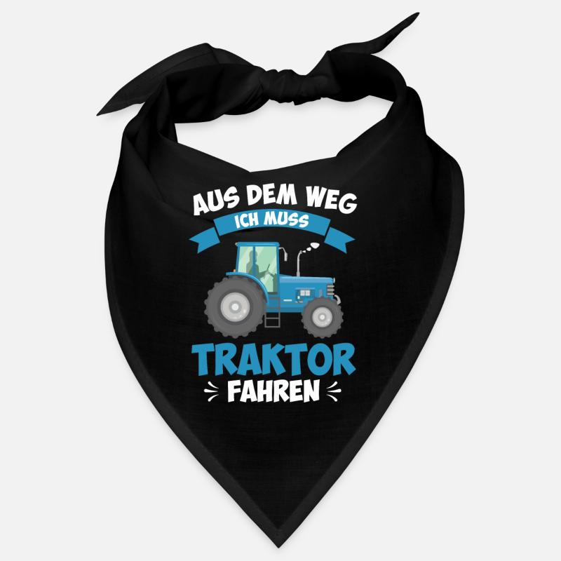 Traktor Schule Kindergeburtstag Mottoparty Idee Bandana