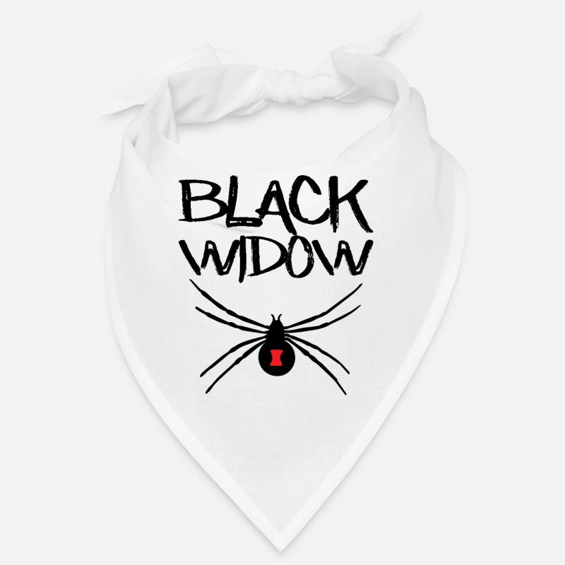 Black Widow Schwarze Witwe Spinne Bandana