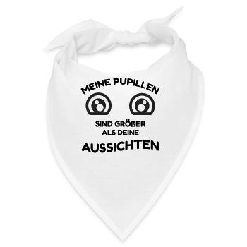 Kiffen Alkohol Drogen Cannabis Kiffer Geschenkidee - Bandana - Weiß - Vorne