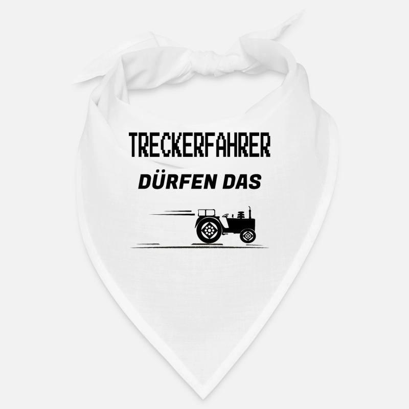 Treckerfahrer dürfen das Traktorfahrer Geschenk Bandana