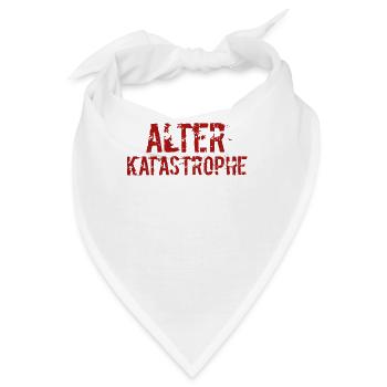 Alter Katastrophe - Bandana - Weiß - Vorne