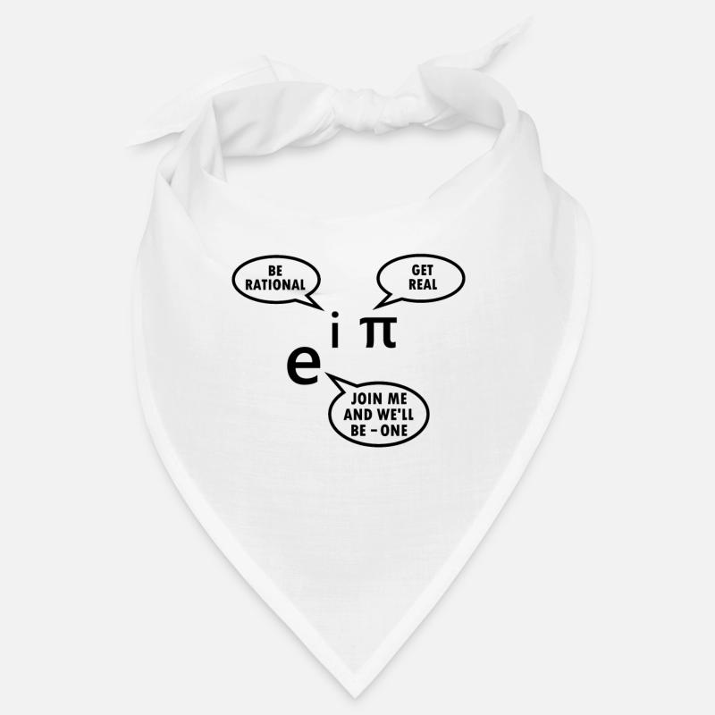 Mathematician Gift Math Teacher Nerd Euler Pi Bandana