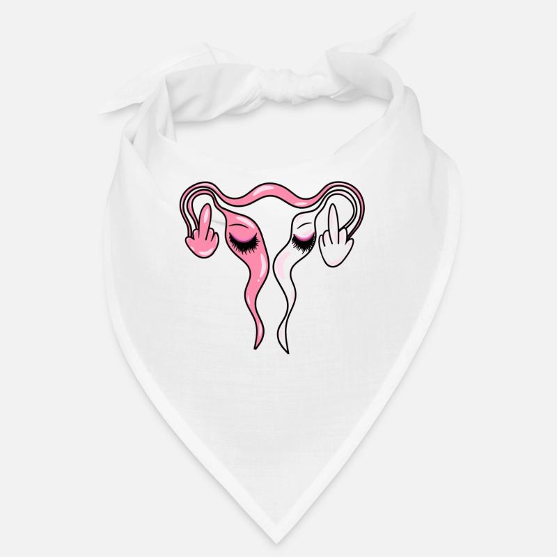 Eierstöcke / Gebärmutter mit Lashes Bandana