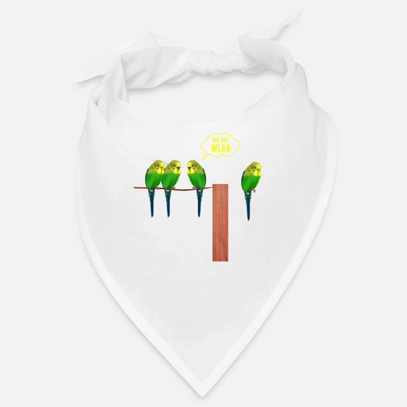 Il a une perruche wifi Bandana