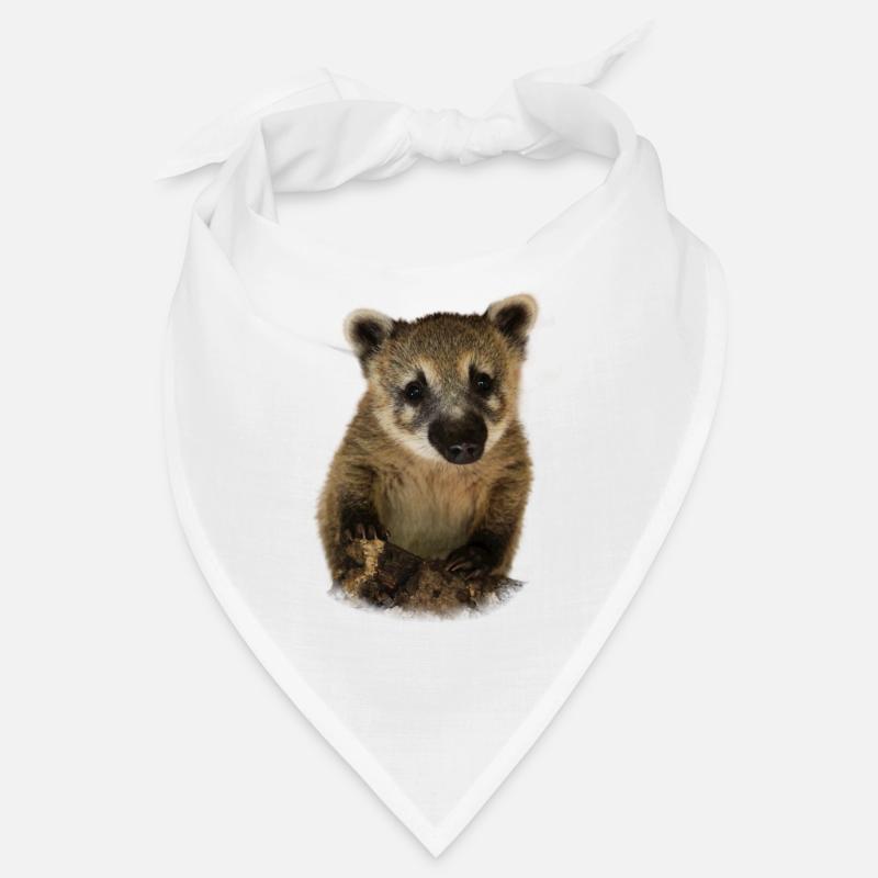 Cadeau de conception d'illustration Coati proboscis Bandana