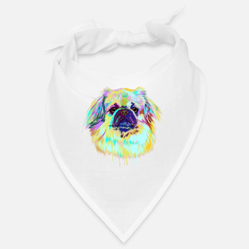 Splash TibetSpaniel Hund Bandana