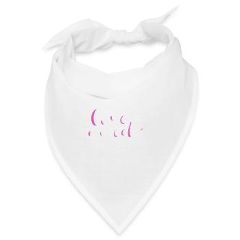 Self Care Liebe Spirituelle und achtsam Geschenk - Bandana - Weiß - Vorne