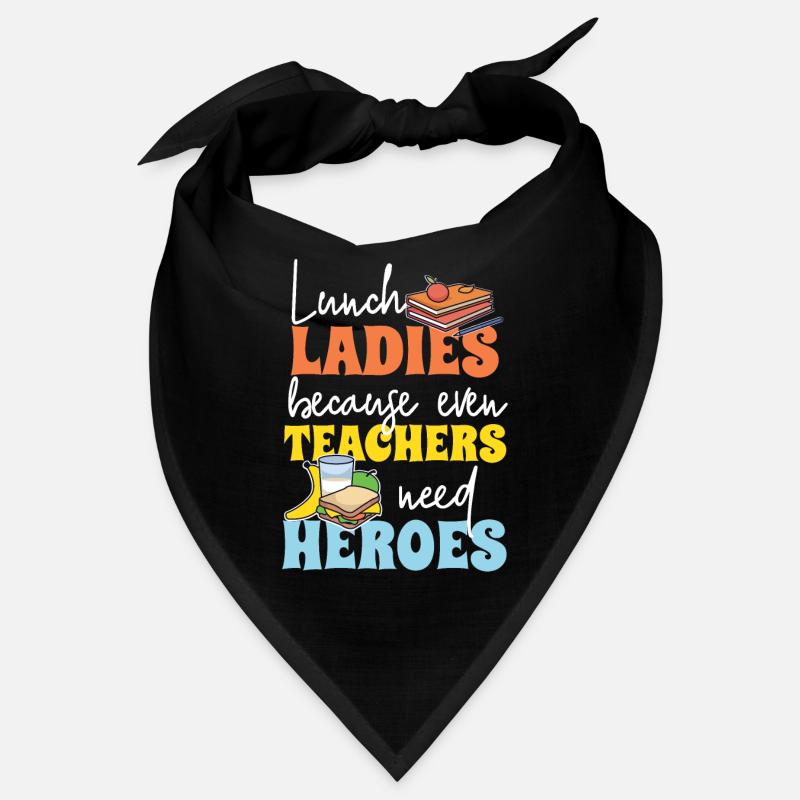 Cafeteria Kantine Lunch Lady Geschenk Bandana