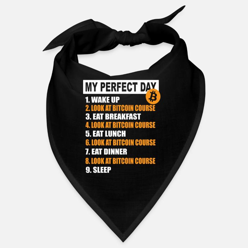 My Perfect Day Bitcoin - Programme quotidien de crypto-monnaie Bandana