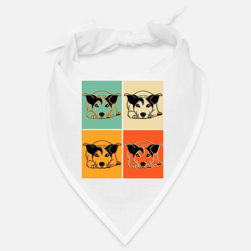 Jack Russell Terrier Pop Art Bandana
