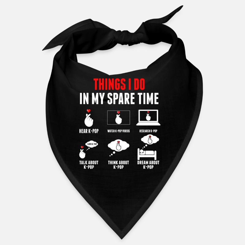 Kpop K-pop Merch K-Pop Freight Gift Bandana