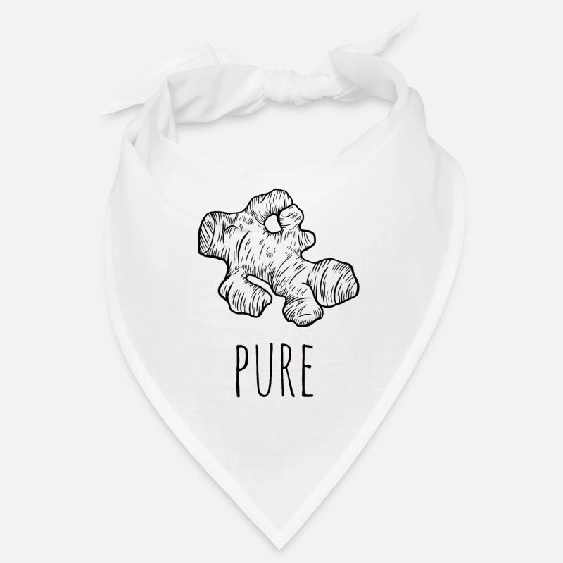 gingwer pure Bandana