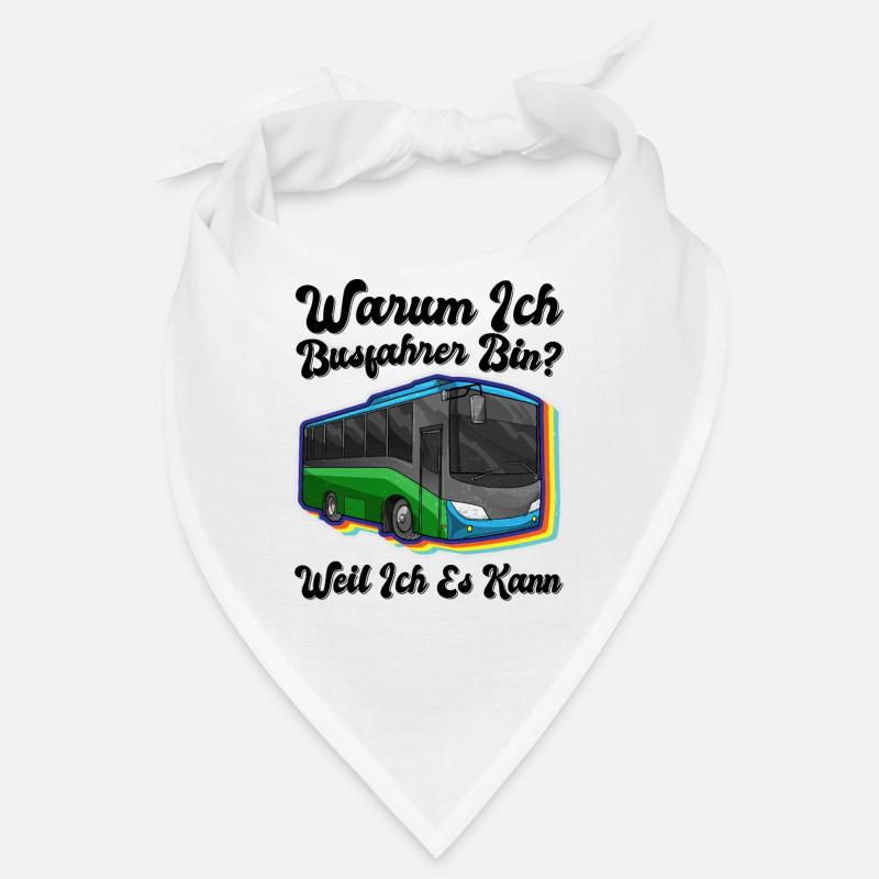Busfahrer Buslenker Schulbus Beruf Kraftfahrer Bandana